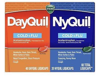 Vicks Dayquil Nyquil Cold & Flu Relief