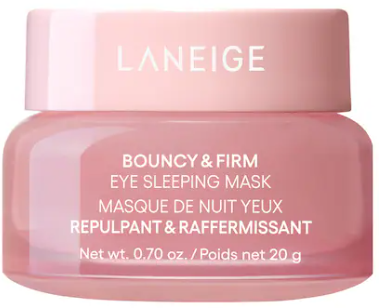 LANEIGE Bouncy & Firm Eye Brightening Sleeping Mask with Peony + Collagen Complex™