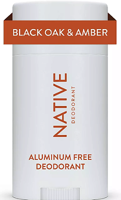 Native Deodorant - Black Oak & Amber - Aluminum Free