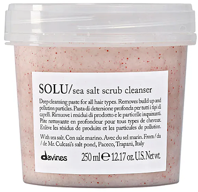 Davines SOLU Sea Salt Scrub Cleanser