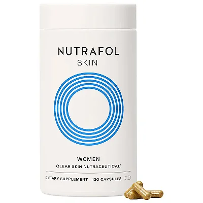 Nutrafol Clear Skin Physician-formulated Acne & Post-acne Dark Spot Supplement for Women