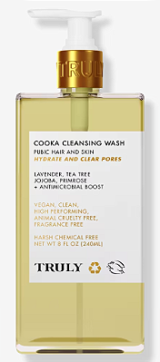 Truly Cooka Cleansing Wash For Pubic Hair And Skin