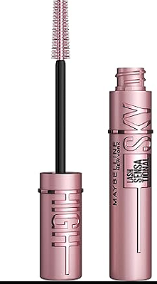 Maybelline Lash Sensational Sky High Washable Mascara Makeup, Volumizing, Lengthening, Defining, Curling, Multiplying, Buildable