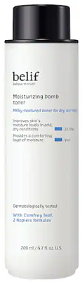 belif  Moisturizing Bomb Toner with Ceramide