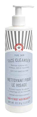First Aid Beauty  Pure Skin Face Cleanser – Gentle Hydrating Cleanser