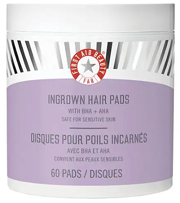 First Aid Beauty  Ingrown Hair Pads with BHA & AHA
