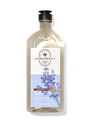 Aromatherapy Lavender Vanilla Body Wash and Foam Bath