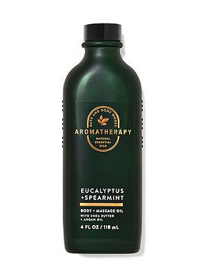 Aromatherapy Eucalyptus Spearmint Moisturizing Body Oil