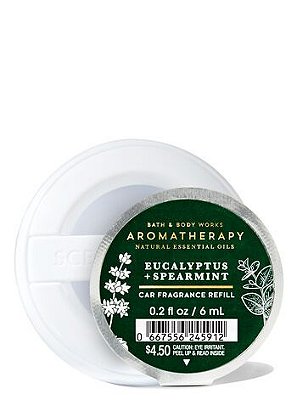 Aromatherapy Eucalyptus Spearmint Car Fragrance Refill