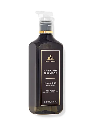 Mahogany Teakwood Cleansing Gel Hand Soap