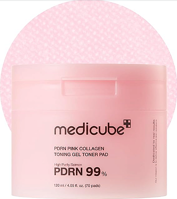 Medicube PDRN Pink Collagen Gel Toner Pad