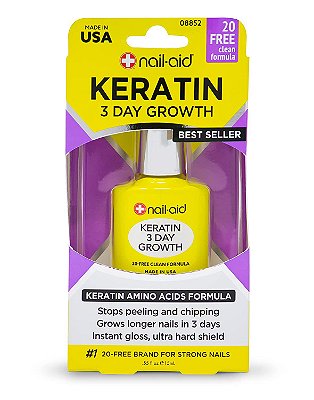Nail-Aid 3 Day Growth Keratin Amino Acids Formula
