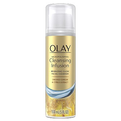 Olay Micropolishing Cleansing Infusion Facial Cleanser Ginger
