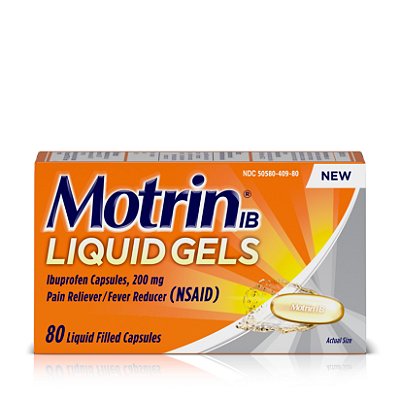 Motrin IB Liquid Gels