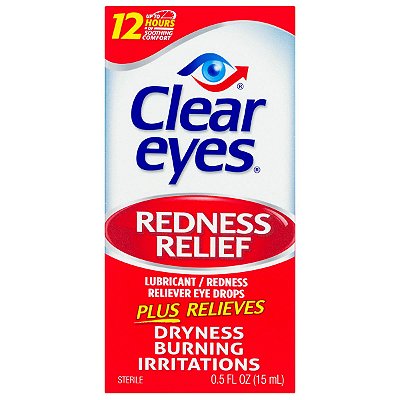 Clear Eyes Redness Relief Eye Drops