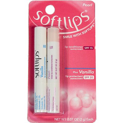 Softlips Lip Sunscreen Pearl SPF 15 Plus Vanilla SPF 20