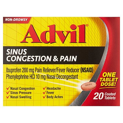 Advil Sinus Congestion & Pain