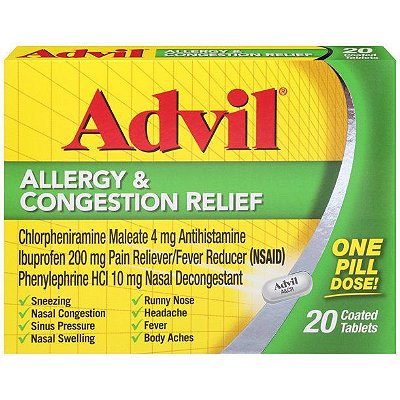 Advil Allergy & Congestion Relief 