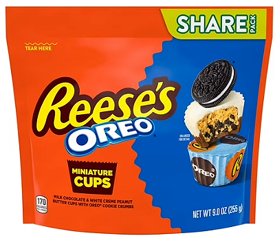 REESE'S OREO® Miniatures Milk Chocolate and White