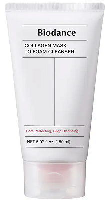 Biodance  Collagen Mask to Foam Cleanser