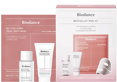 Biodance  Bestseller Trial Kit for Gentle Exfoliation, Skin Smoothing, and Pore Perfecting