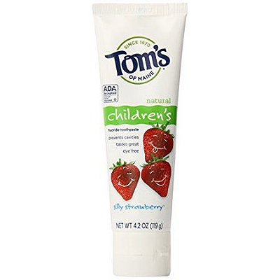 Tom's Silly Strawberry Kids Toothpaste