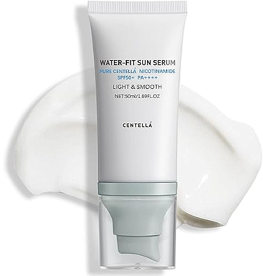 SKIN1004 Centella Sunscreen SPF 50 PA++++, Hyalu Cica Water-Fit Sun Serum