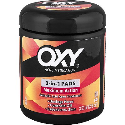 Oxy Maximum Action 3 in 1 Acne Treatment Pads