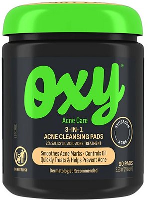 Oxy Maximum Action 3 in 1 Acne Treatment Pads