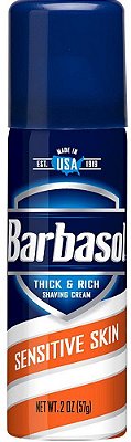 Barbasol Thick & Rich Shaving Cream Sensitive Skin