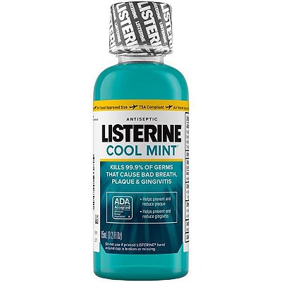 Listerine Cool Mint Antiseptic MouthWash Travel Size