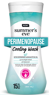 Summer’s Eve, Perimenopause Cooling Wash
