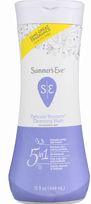 Summer's Eve Sensitive Skin Cleansing Wash, Delicate Blossom