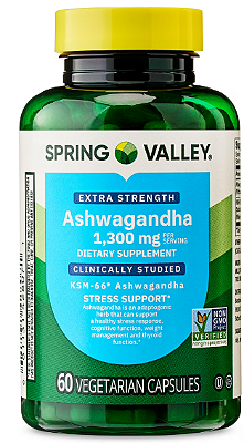 Spring Valley Extra Strength Ashwagandha Dietary Supplement