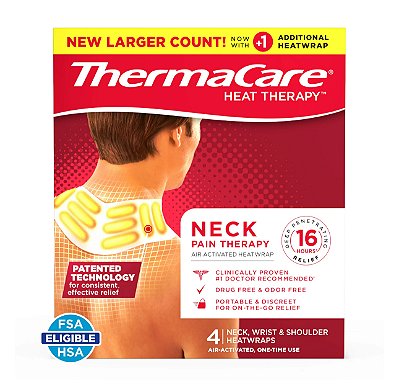 ThermaCare Heatwraps Neck Wrist Shoulder