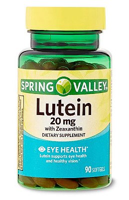 Spring Valley Lutein with Zeaxanthin 20mg Softgels