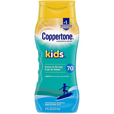 Coppertone Kids Sunscreen Water Resistant Lotion SPF 70