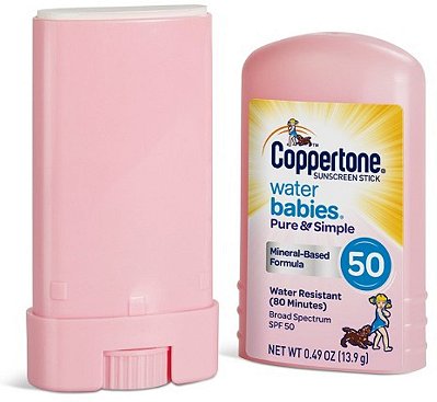 Coppertone Water Babies Sunscreen Pure & Simple Stick Broad Spectrum