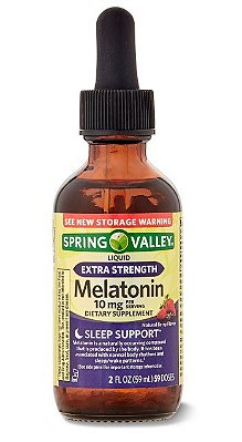 Spring Valley Liquid Melatonin 10mg