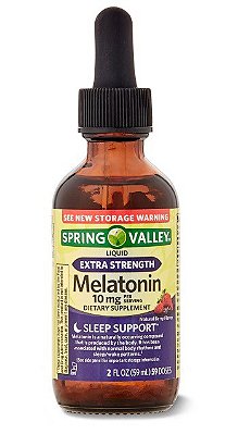Spring Valley Liquid Melatonin 10mg