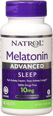 Natrol Advanced Sleep Melatonin Tablets 10mg