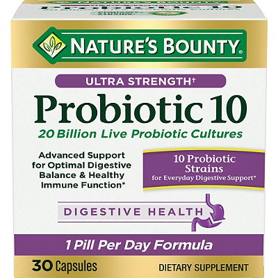 Nature's Bounty Ultra Strength Advanced Probiotic 10