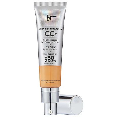 It Cosmetics CC+ Cream Full Coverage Color Correcting Foundation with SPF 50+