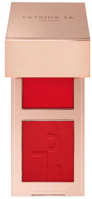PATRICK TA Major Headlines Double-Take Crème & Powder Blush Duo Mini Size