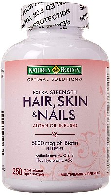 Nature's Bounty Extra Strength Hair, Skin & Nails