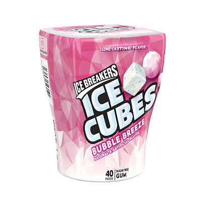 Ice Breaker Ice Cubes Sugar Free Mint Crystal Gum - Consumos da