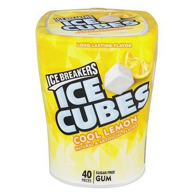 Ice Breaker Ice Cubes Sugar Free Cool Lemon Gum