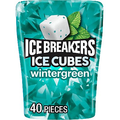 Ice Breakers Ice Cubes Sugar Free Wintergreen Gum