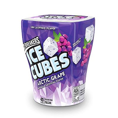 Ice Breakers Ice Cubes Sugar Free Arctic Grape Gum