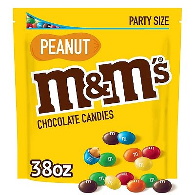 M&M’S Peanut Chocolate Candy Party Size